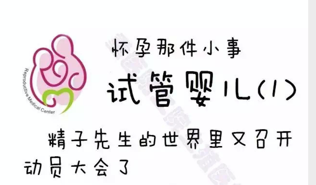 试管婴儿技术和流程科普图